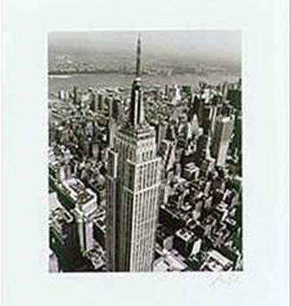 Framed Empire State Building Print