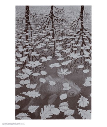 Framed Three Worlds Print