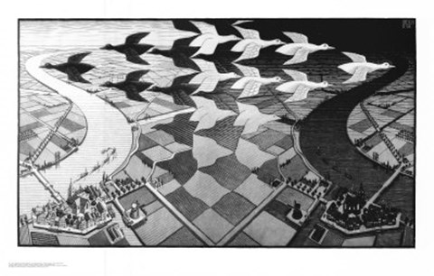 Framed Day and Night Print