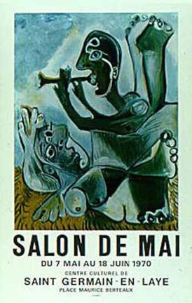 Framed Salon De Mai Print