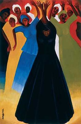 Framed Velvet Spirit (Le) Print