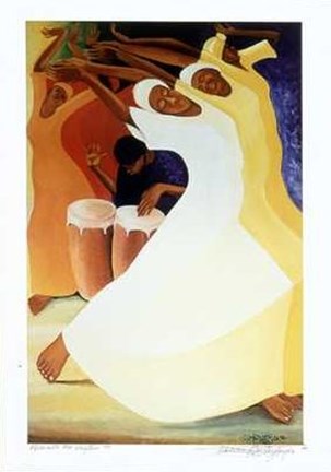 Framed Flow with the Rhythm (S-Le) Print