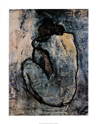 Framed Blue Nude, c.1902 Print