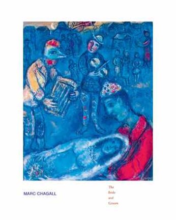 Framed Bride and Groom Print