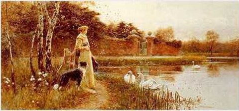 Framed Autumn Leaves Print