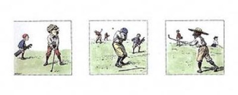 Framed Fore!!! Print