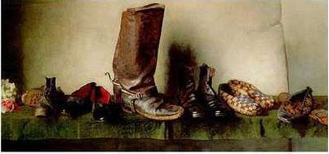 Framed Seven Stages of Man Print