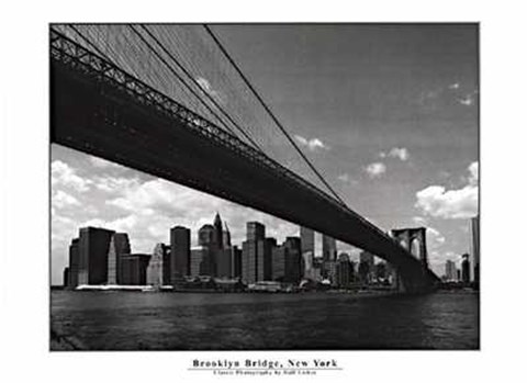 Framed Brooklyn Bridge Print