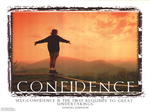 Framed Confidence Print
