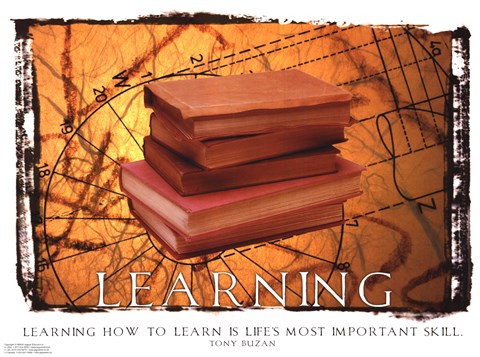 Framed Learning Print