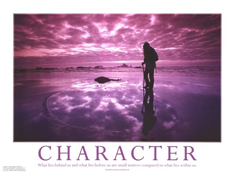 Framed Character Print