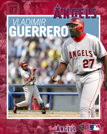 MLB Vladimir Guerrero - 3D Motion Lenticular Print Wall Poster by Unknown  at