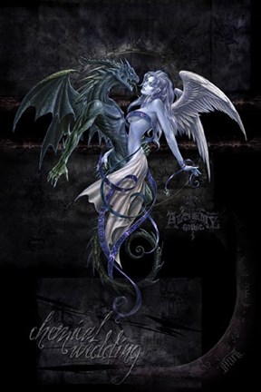 Framed Chemical Wedding Alchemy Print