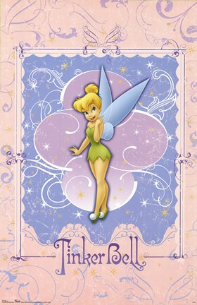 Framed Tinkerbell-Pixie Dust Print