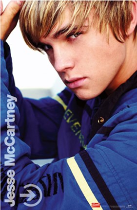 Framed Jessie Mccartney- Blue Print