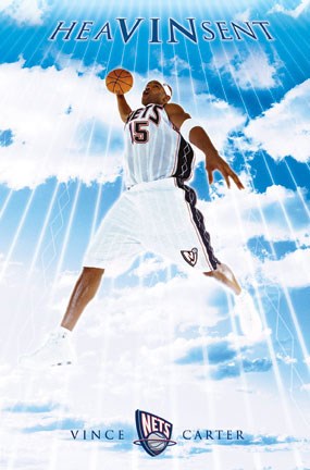 Framed Nets- Vince Carter- HeaVINSent Print