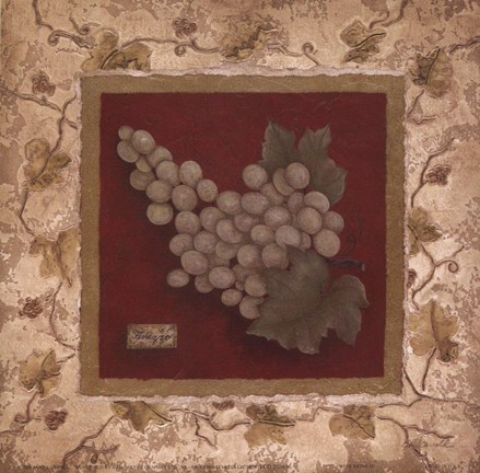 Framed Wine Divine II Print
