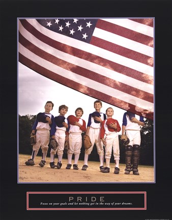 Framed Pride - Flag Print