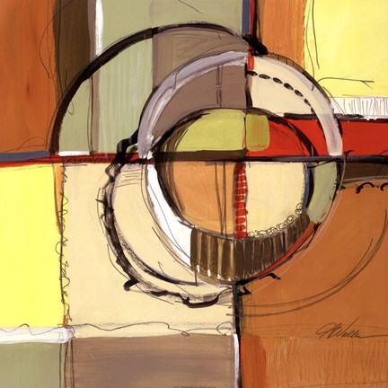 Framed Intersection II Print