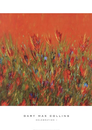 Framed Celebration I Print