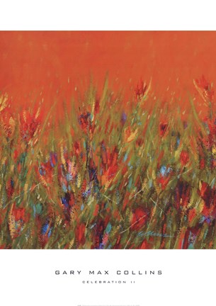 Framed Celebration II Print