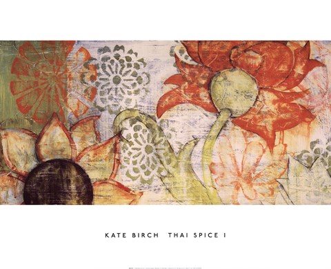 Framed Thai Spice I Print