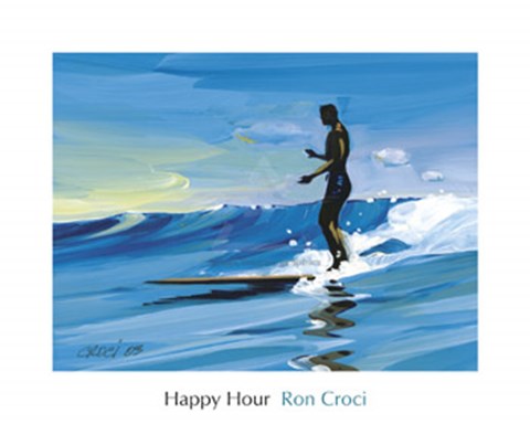 Framed Happy Hour Print