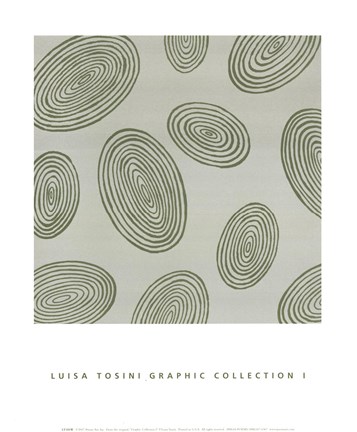 Framed Graphic Collection I (Left) Print