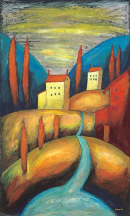 Framed View in Space Print