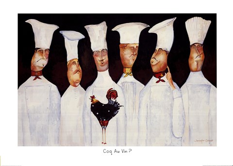 Framed Coq au Vin? Print