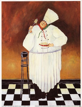 Framed Al Dente Print