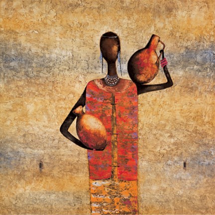 Framed Gift Bearer Print