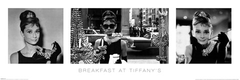 Framed Audrey Hepburn - Breakfast at Tiffany&#39;s Print