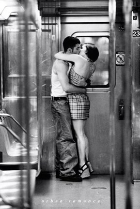 Framed Urban Romance II Print