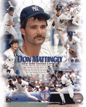 Don Mattingly - Legends of the Game Composite Fine Art Print by Unknown at