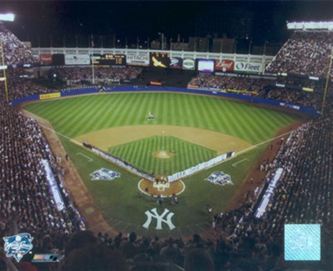 Framed Yankee Staduim - 2000 World Series Print