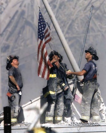 Framed New York Firefighters / Ground Zero Print