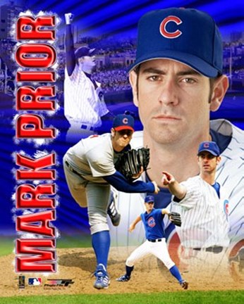 Framed Mark Prior - Portrait Plus Print
