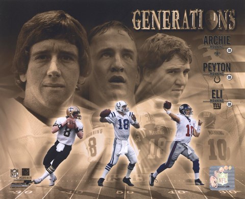 Framed Mannings Generations Print