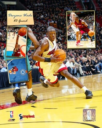 Framed Dwyane Wade 2005 - Scrapbook Print