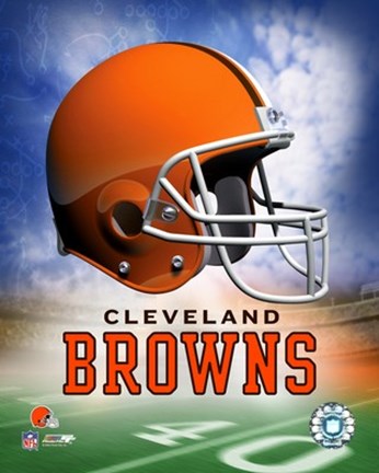 Framed Cleveland Browns 2004 - Logo / Helmet Print