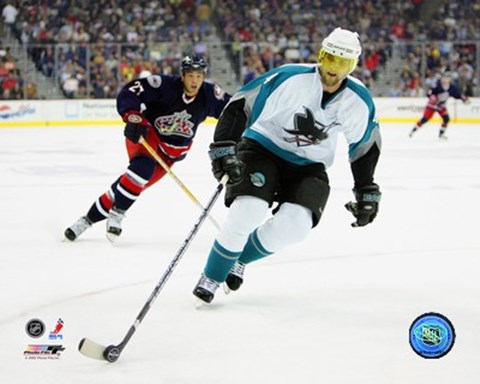 Framed Kyle McClaren - '05 / '06 Away Action Print