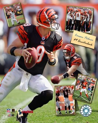 Framed Carson Palmer - '05 Scrapbook Print