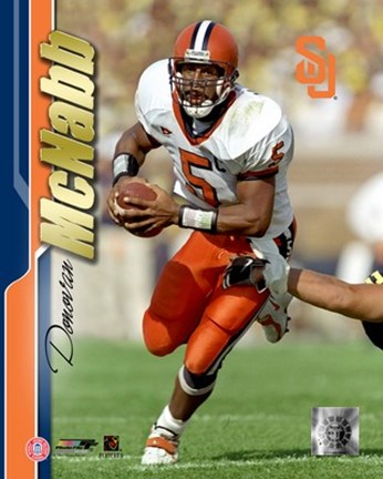 Framed Donovan McNabb Syracuse University Print