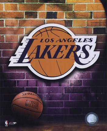 Framed Lakers - 2006 Logo Print