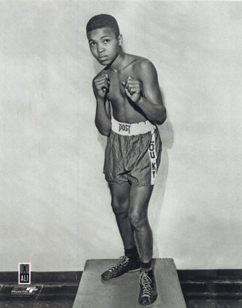 Framed Muhammad Ali / #13 Print