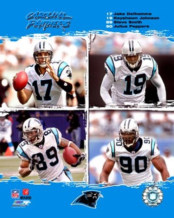Framed 2006 - Panthers "Big 4" Print