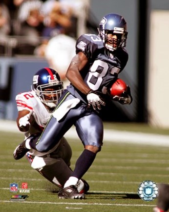 Framed Deion Branch - '06 / '07 Action Print