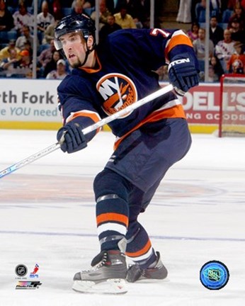 Framed Trent Hunter - '06 / '07 Home Action Print