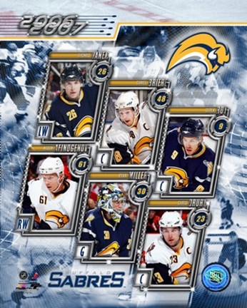 Framed '06 / '07 Sabres Team Composite Print